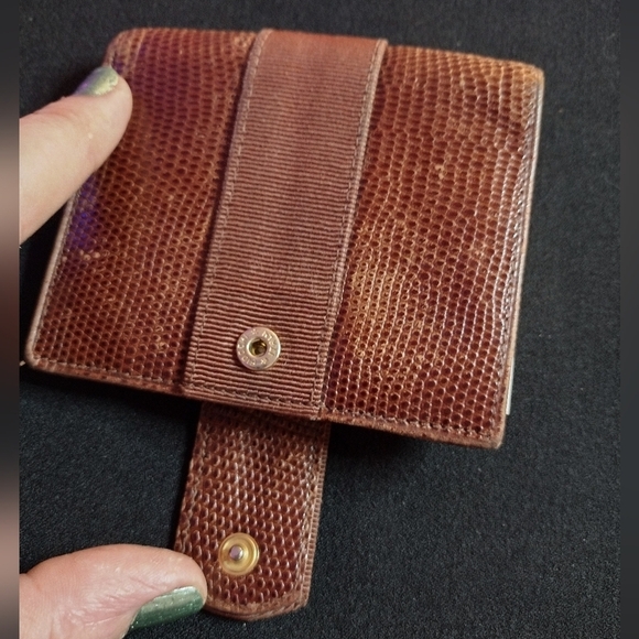 Salvatore Ferragamo Brown Leather Bi-fold Wallet - Picture 5 of 13